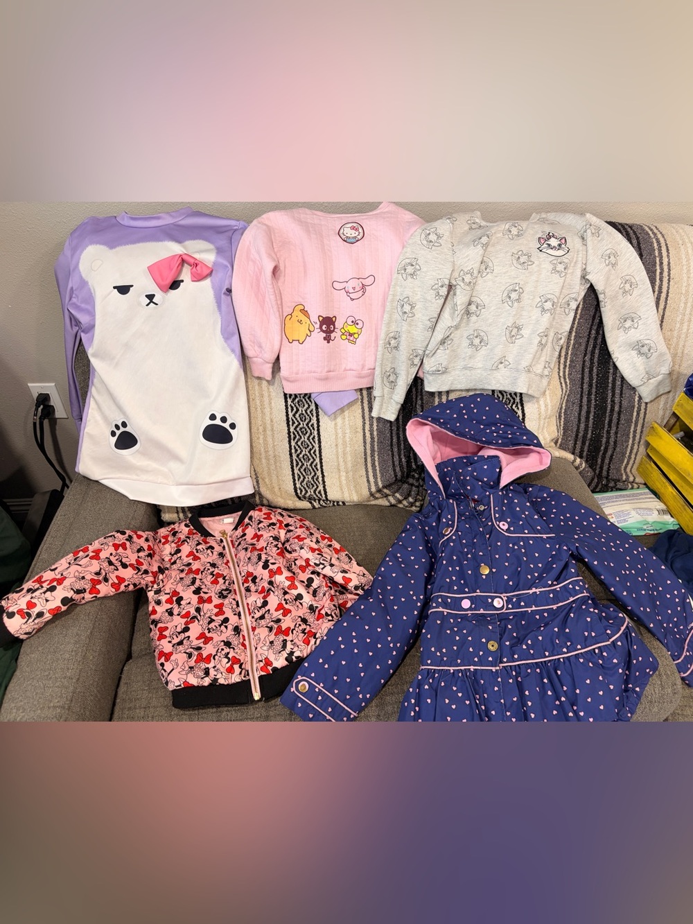 Girls Sweater & Jacket Bundle